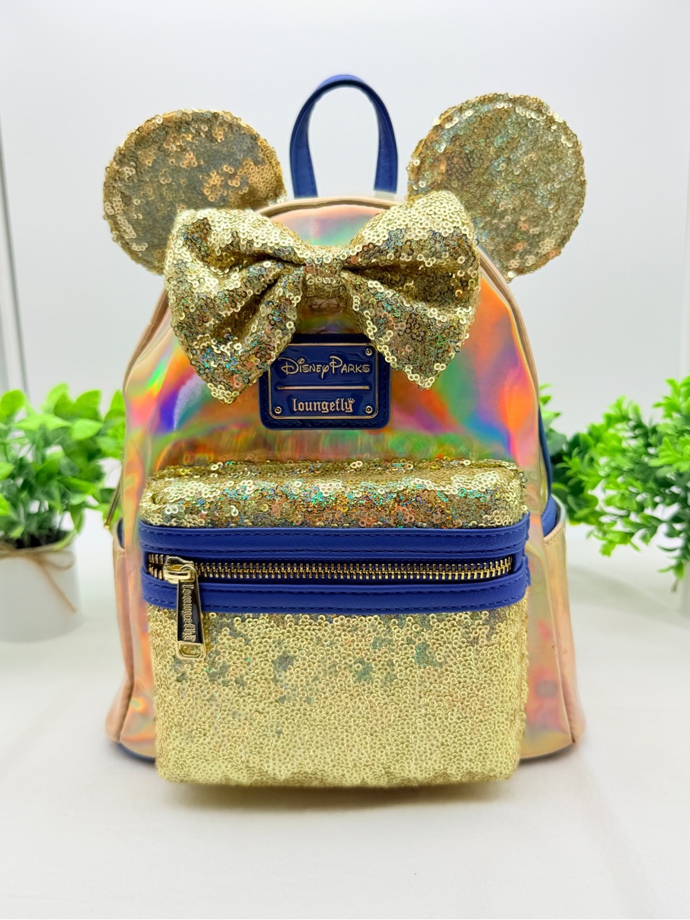 Minnie Mouse EARidescent Loungefly Mini Backpack